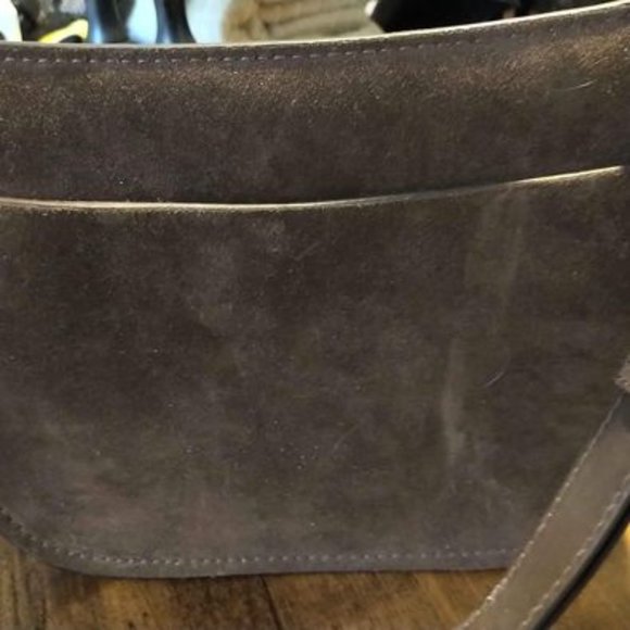 Kate Spade New York Boulder Lane Suede Maggy Saddle Bag - Picture 3 of 3